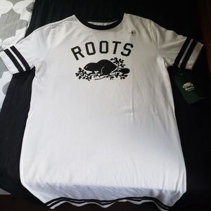 Roots Dana Tunic Jersey T-shirt Dress S